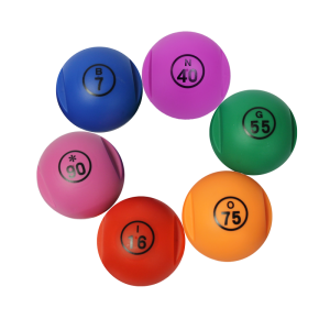 Boule orange rangement magnétiques pour ramasser les jetons bingo loto