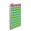 Magnetic bingo calling masterboard