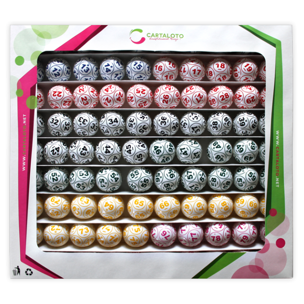 90 Bingo balls 12 numbered