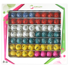 6 color six sided bingo ball set