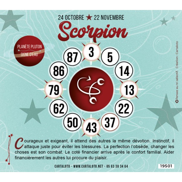 Signe astrologique scorpion