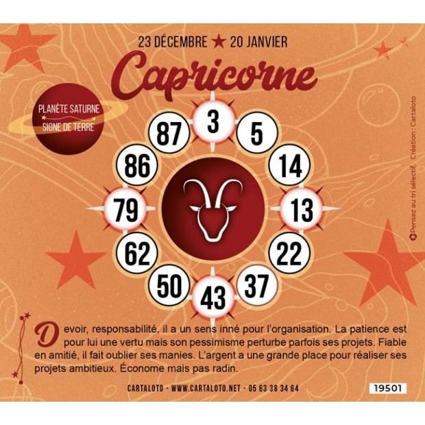 Signe astrologique Capricorne