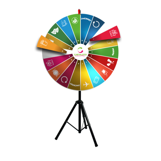 Magnetic prize wheel - Ø80cm