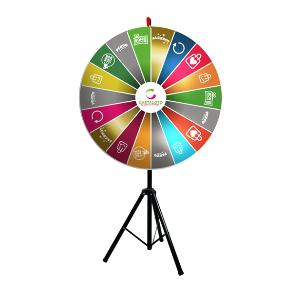 Magnetic prize wheel - Ø110cm