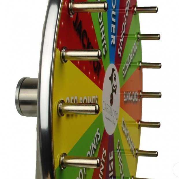 Wooden Spinner Prize Wheel, 24 Slot Prize Spinner,wheel Of Forture