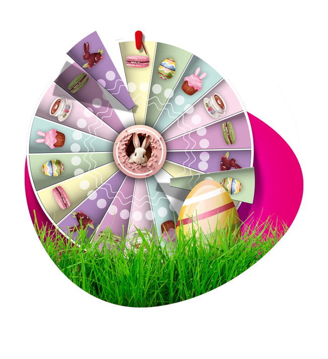 Magnetic Lottery Wheel - Lottery Wheel - Personalization - Easter - Special Events - Raffle - Lottery - Entertainment - Association