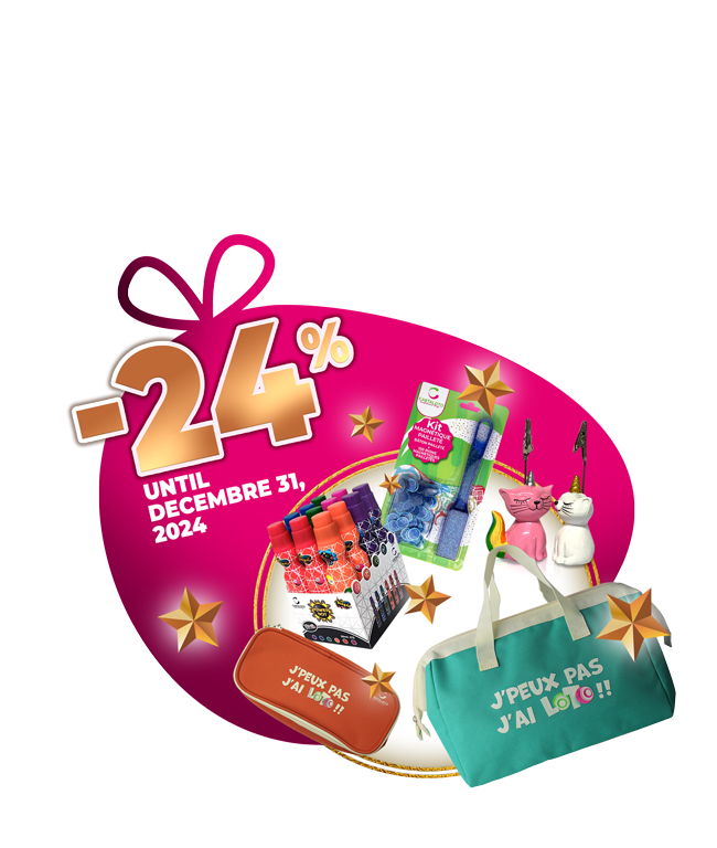 lotto - bingo - event - promotion - end of year celebrations - Christmas - Santa Claus - entertainment - accessories - pencil case - bag - markers - magnetic kit - photo holder